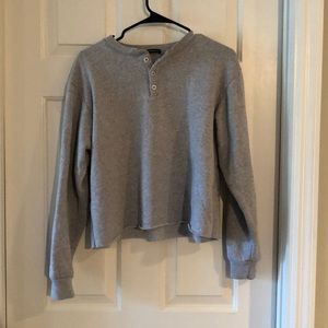 Brandy Melville Allie Fleece Top